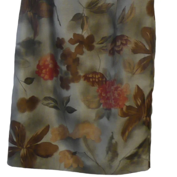 Linea Domani Women's Floral Semi Fitted Sleeveless Dress Sweetheart Neck Size 8 - Picture 3 of 10